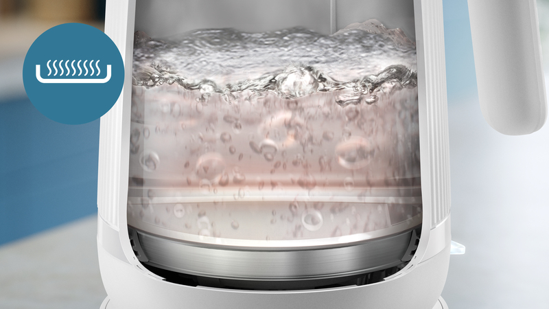 Szybkie gotowanie dzięki płaskiemu elementowi grzejnemu