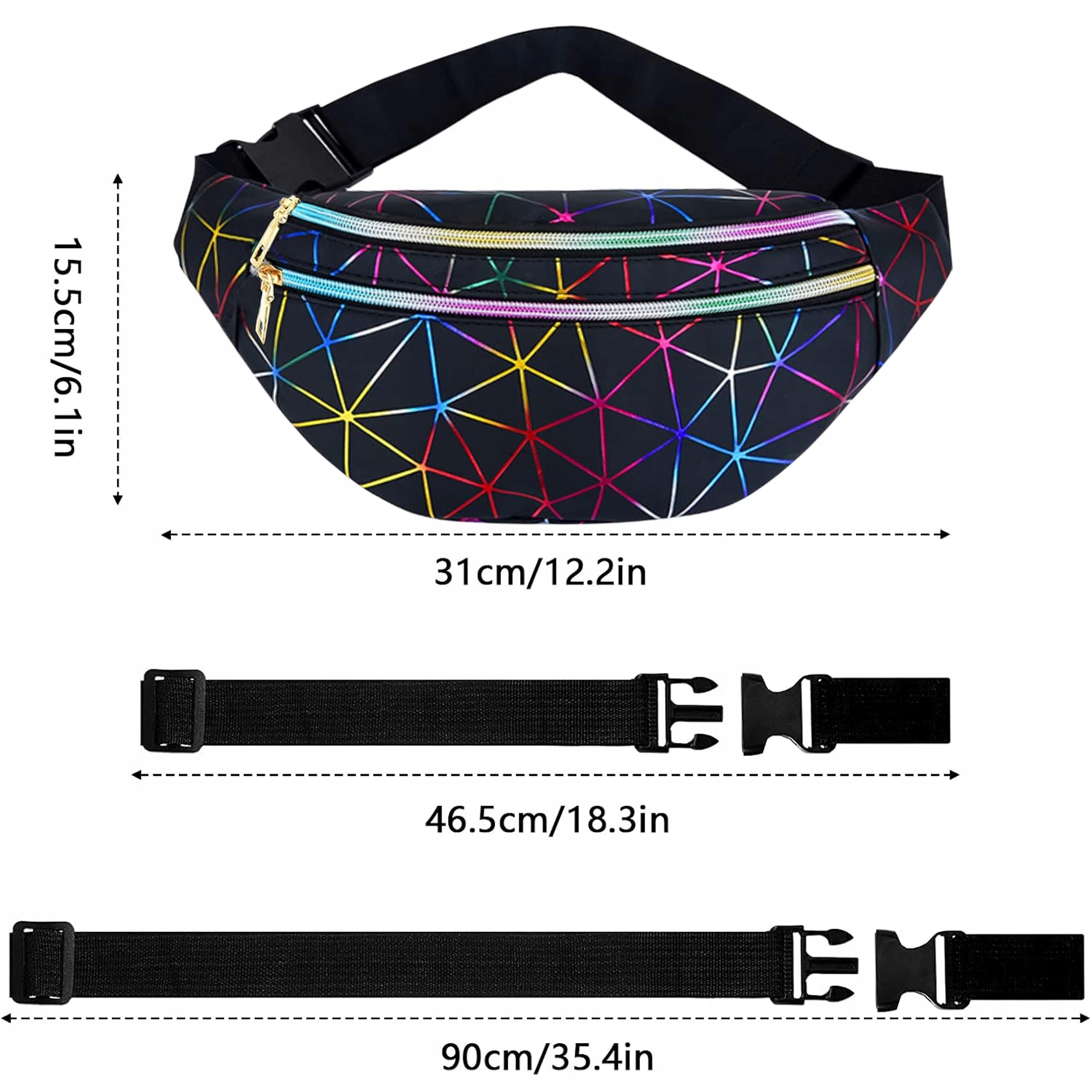 Regulowany pasek dla maksymalnej wygody