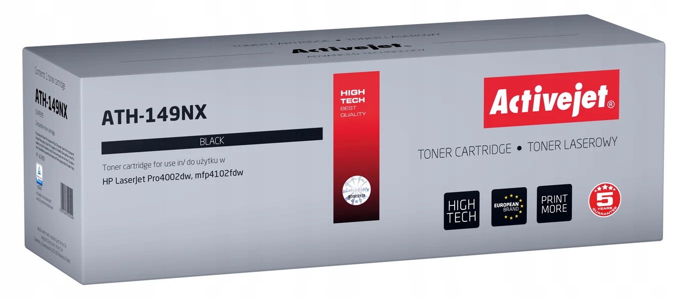 Toner Activejet ATH-149NX – Wydajność i jakość druku