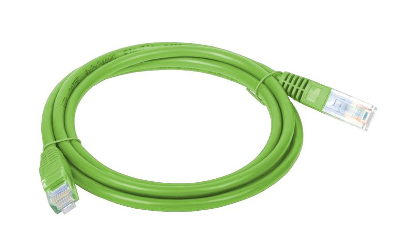 Patchcord UTP kat 5e 5.0m zielony* - KKU5ZIE5.0 – Idealne połączenie dla Twojej sieci