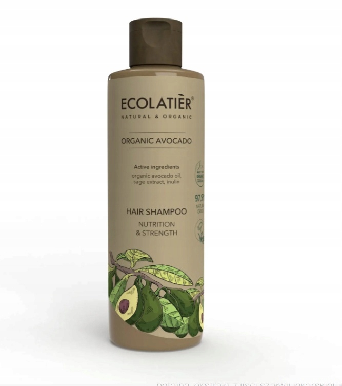 Ecolatier Green Szampon do Włosów Odżywczo-Wzmacniający Awokado* 250ml – pielęgnacja dla Twoich włosów
