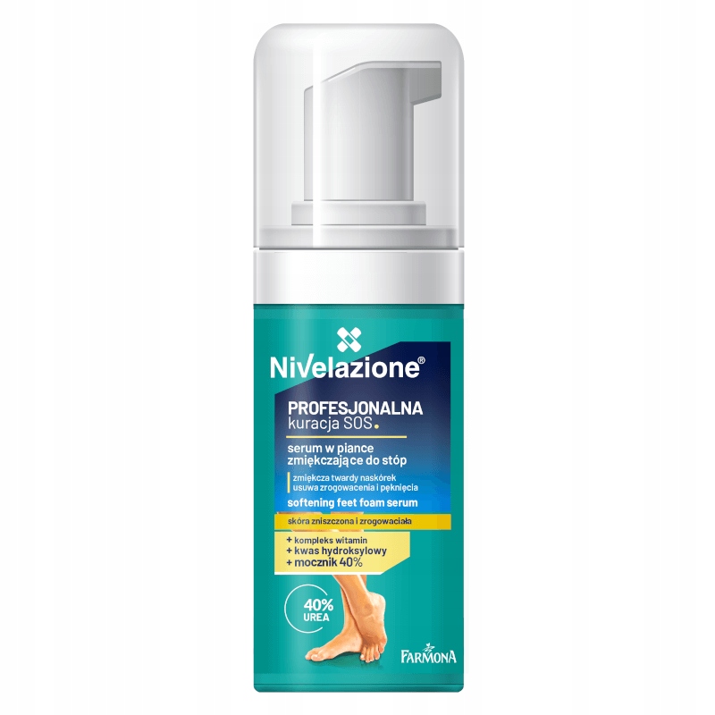 NIVELAZIONE Serum w piance zmiękczające do stóp – Twoje stopy zasługują na najlepszą pielęgnację