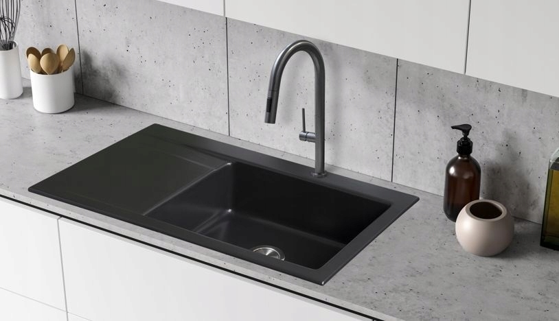 Zlewozmywak ceramiczny Berg Grazia BRZ19C11P – Elegancja i funkcjonalność w Twojej kuchni