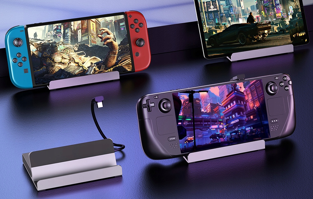 Choetech SteamDeck Docking Station HUBM77 – Idealne rozwiązanie dla graczy