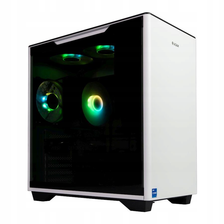 Komputer ADAX DRACO EXTREME WHITE WXIHC13400F – Wydajność i styl w jednym