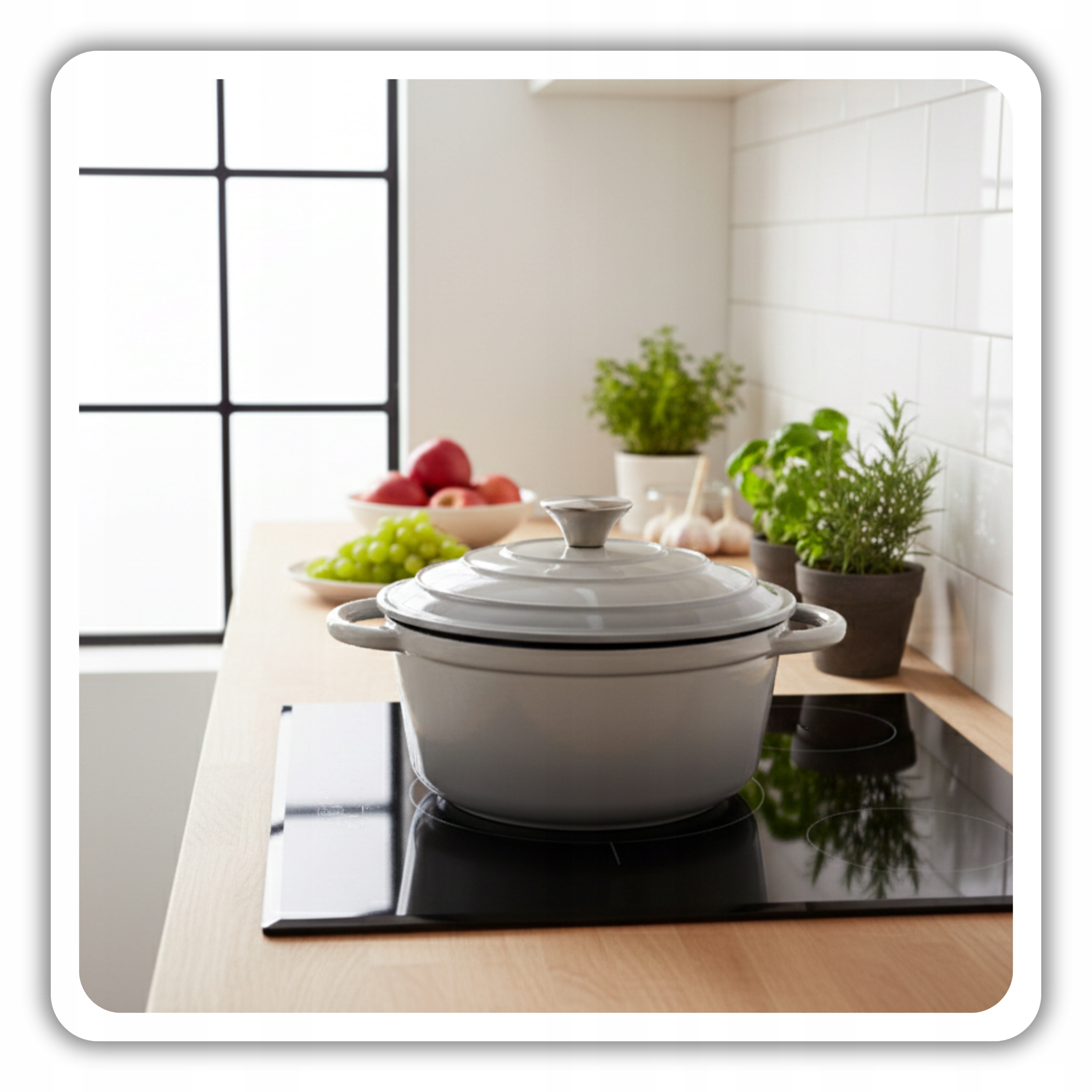 Łatwość w utrzymaniu dzięki emaliowanej powłoce