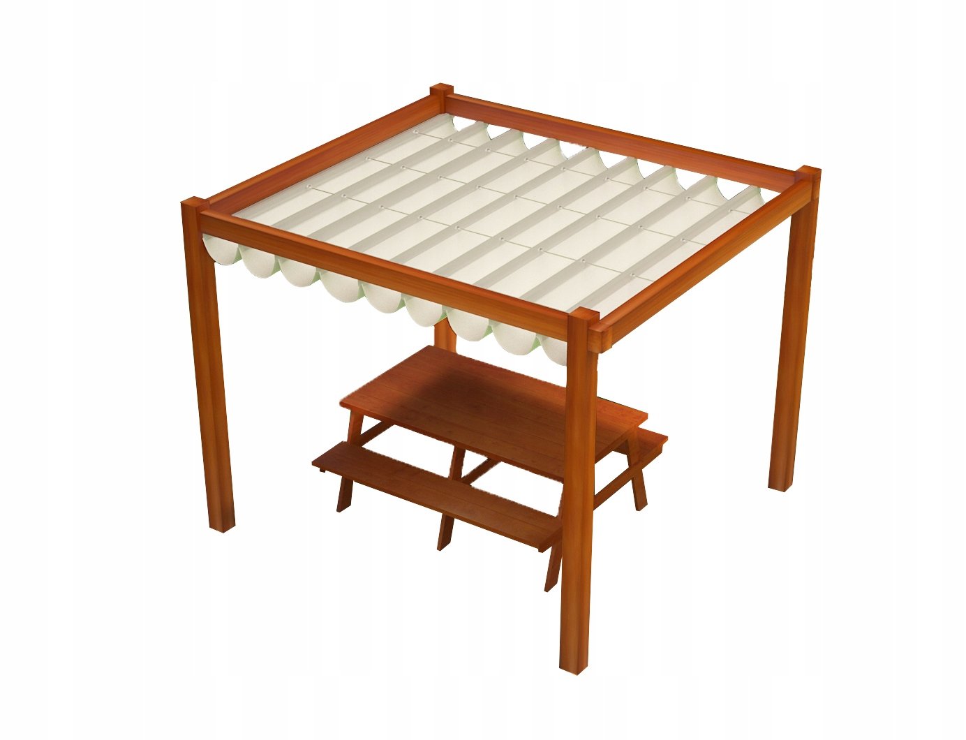 Roleta rzymska pozioma premium Decor 3x5 - Beżowy – Elegancja i funkcjonalność w Twoim domu