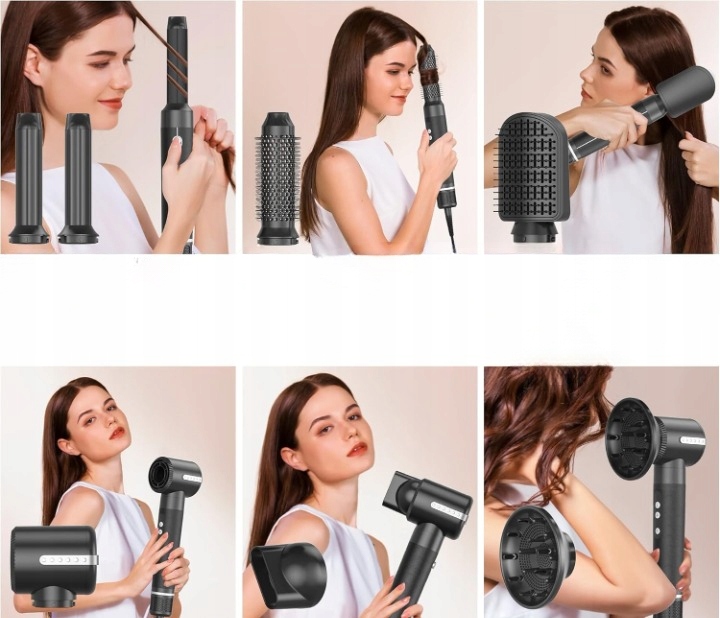 Zestaw 7 w 1 – Wszystko, czego potrzebujesz do stylizacji włosów