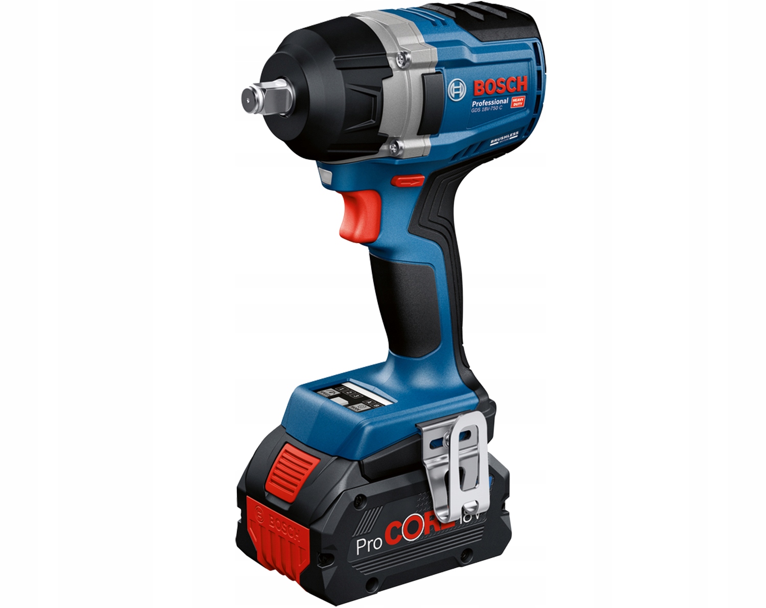 Wysoki moment obrotowy 750 Nm – Szybkie dokręcanie i odkręcanie