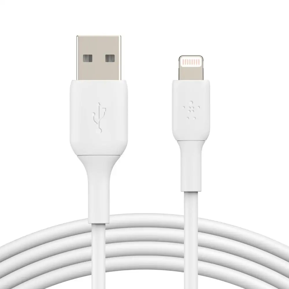 Kabel USB-A - Lightning 2 m Biały (CAA001bt2MWH) – Idealne rozwiązanie do ładowania i synchronizacji