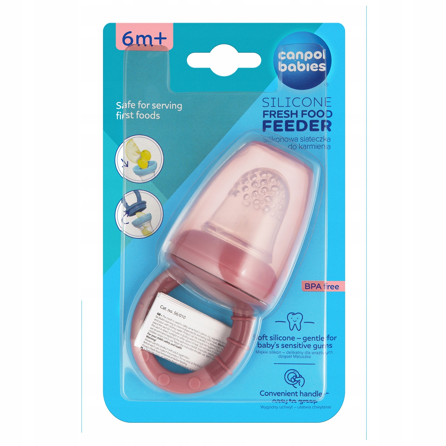 Silikonowa siateczka do karmienia 56/010 pin – Bezpieczne rozszerzanie diety dziecka