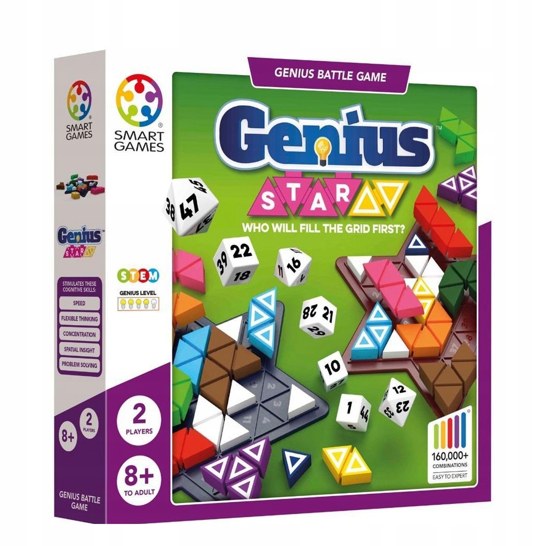 Smart Games Genius Star – Gra planszowa pełna wyzwań