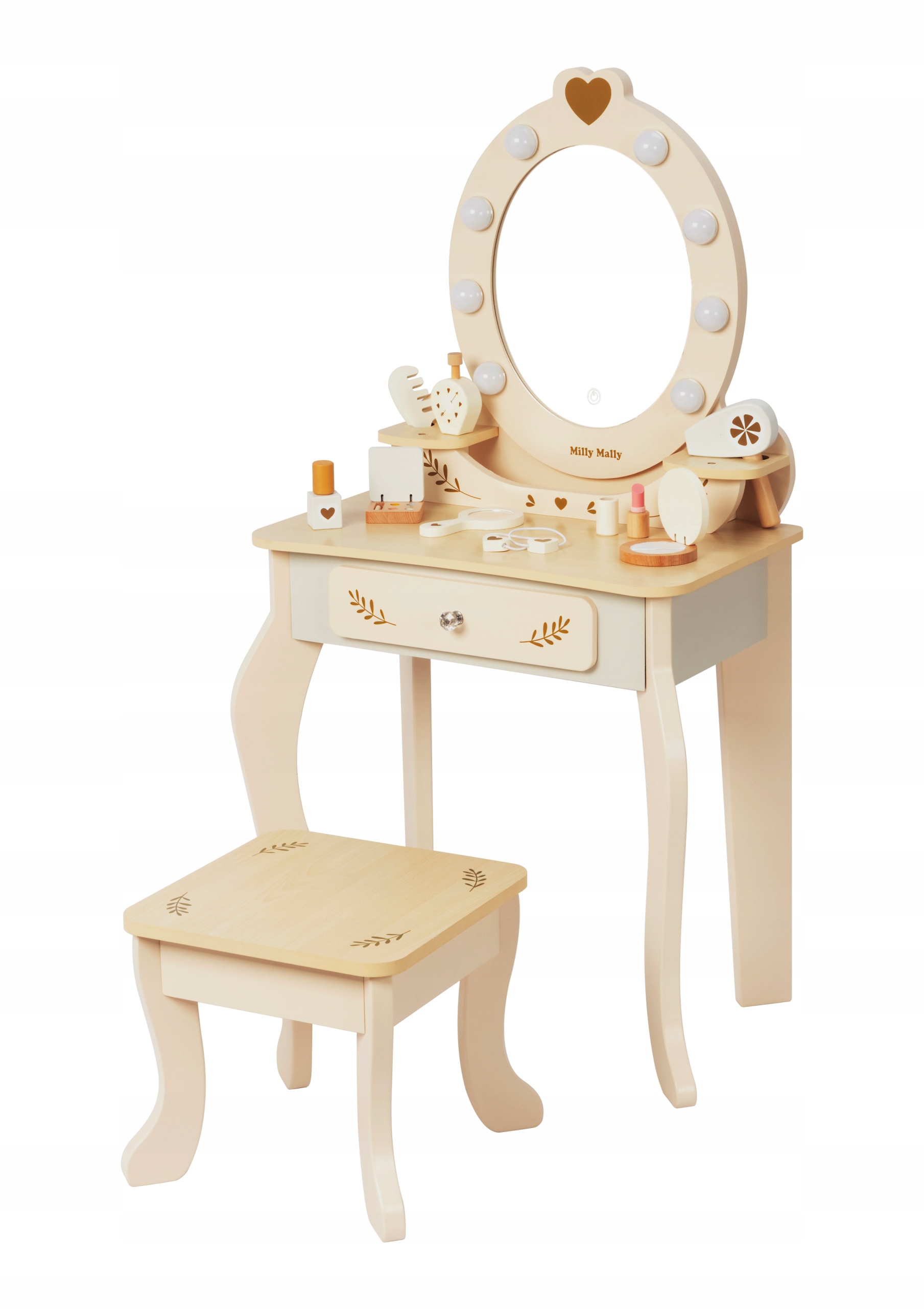 Toaletka Elly Natural – Elegancka zabawa dla najmłodszych