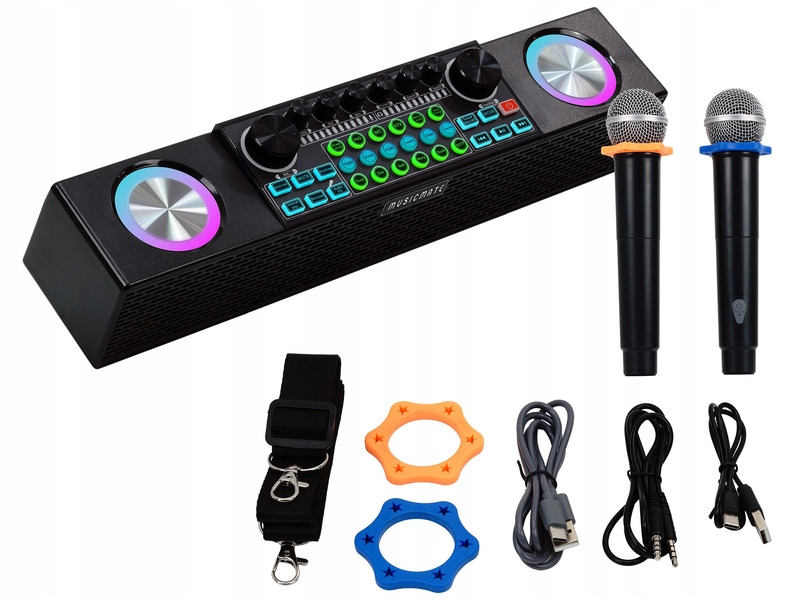 Mobilny Zestaw Karaoke MM-SC500 SonicEdge – Twoje idealne rozwiązanie do karaoke