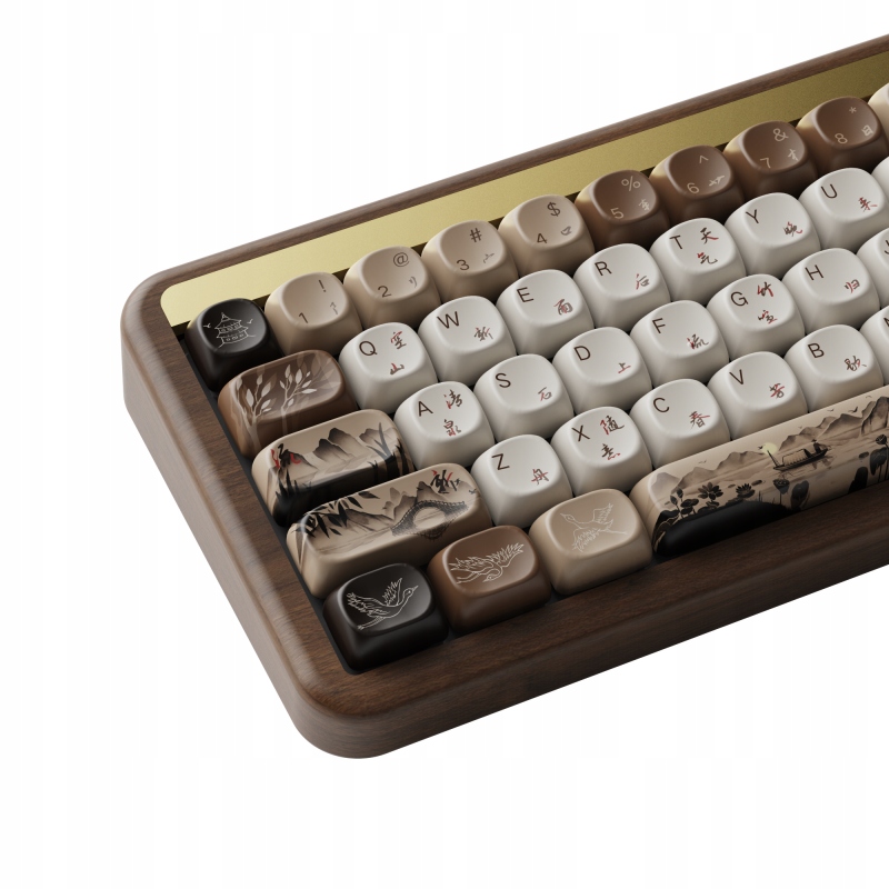 Mechaniczne przełączniki Akko Rosewood – Doskonałe wrażenia z pisania
