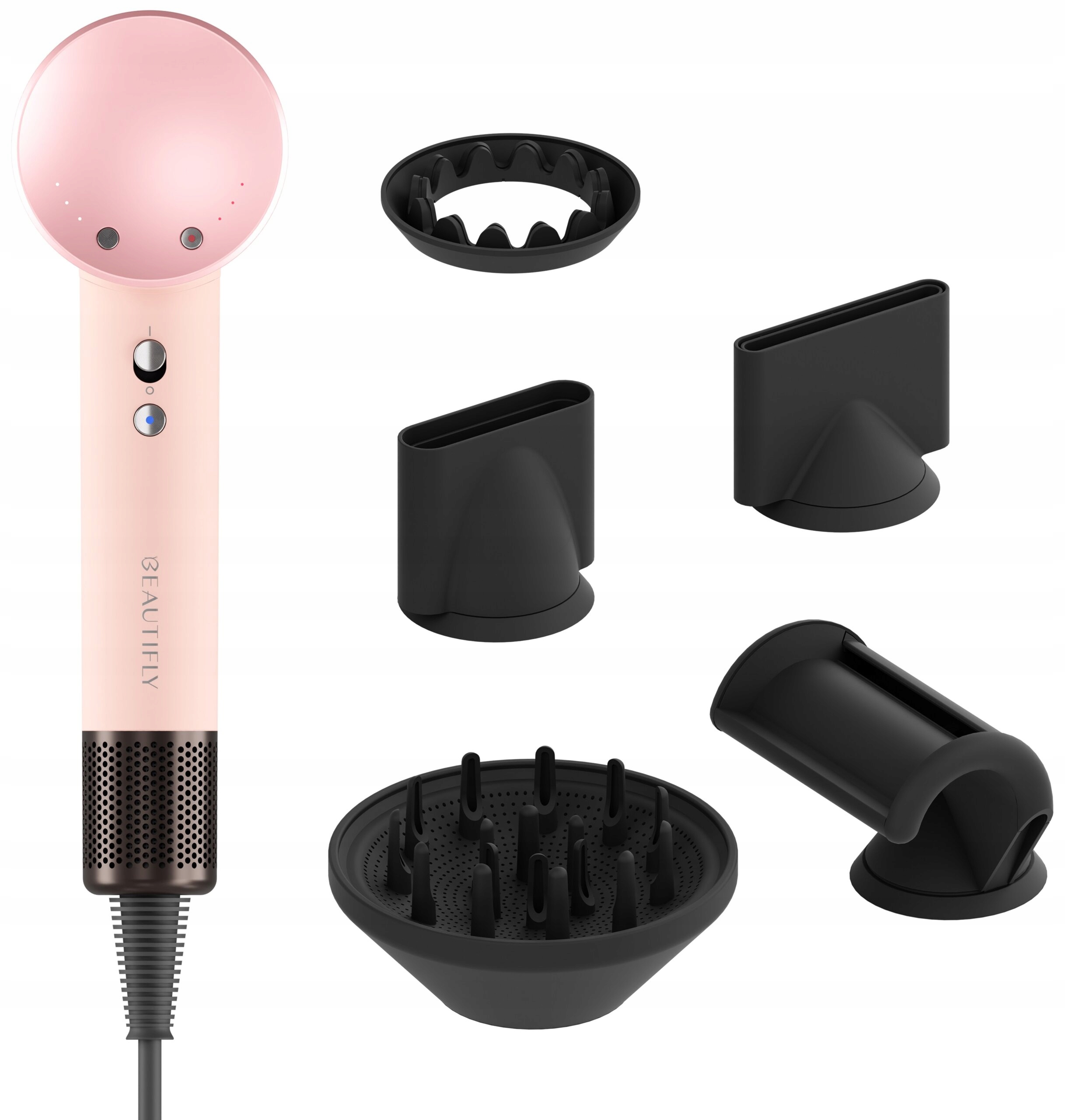 Wszechstronność dzięki pięciu załączonym końcówkom