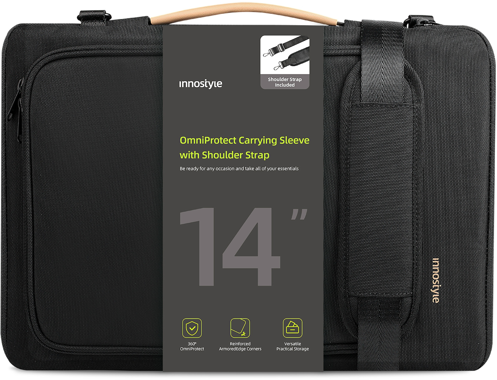Torba na laptop 14 INNOSTYLE – Wodoodporna i stylowa ochrona