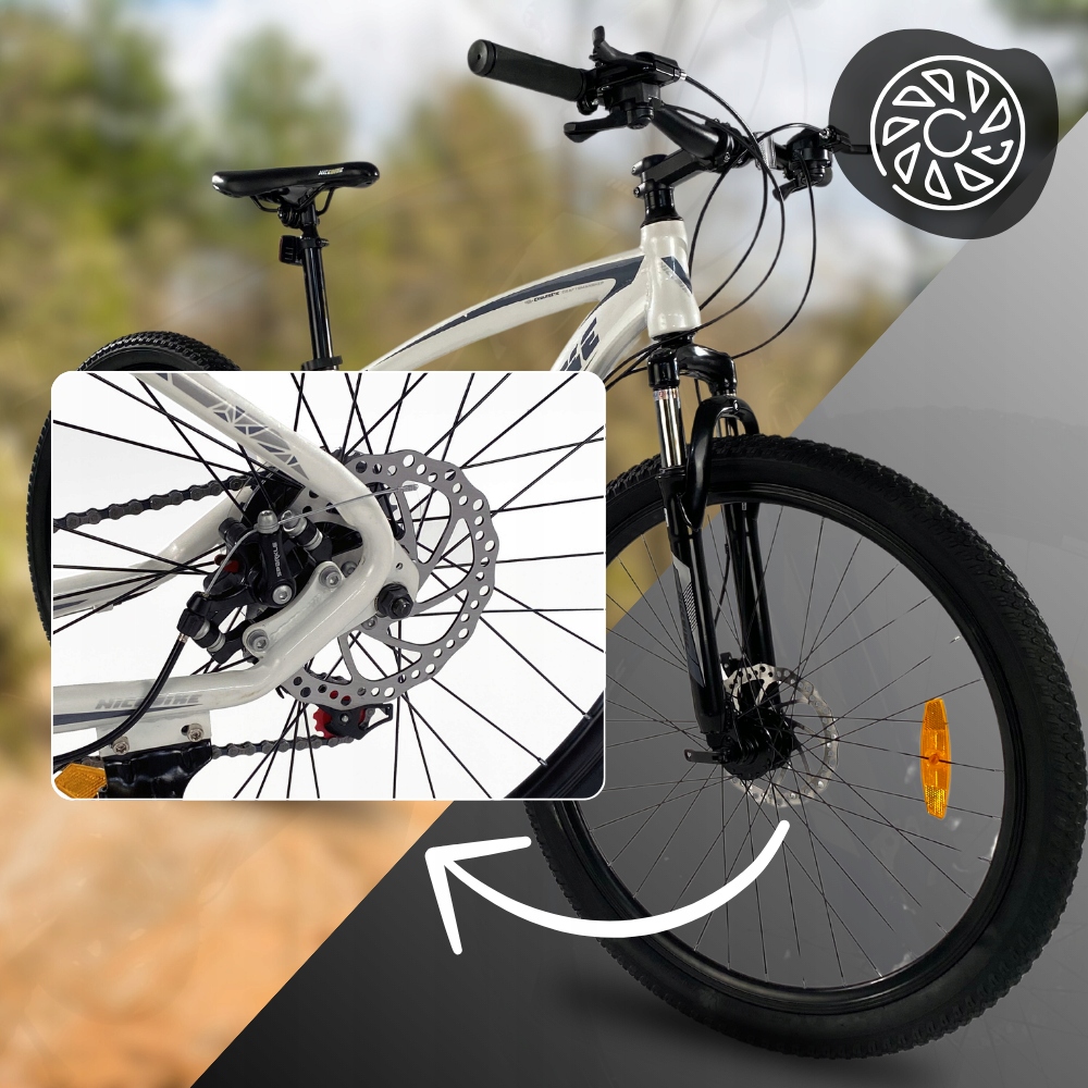 Amortyzowany widelec – Komfort na nierównych nawierzchniach