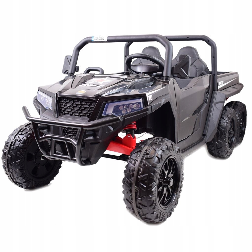 Dynamiczna jazda dzięki czterem silnikom o mocy 800 W