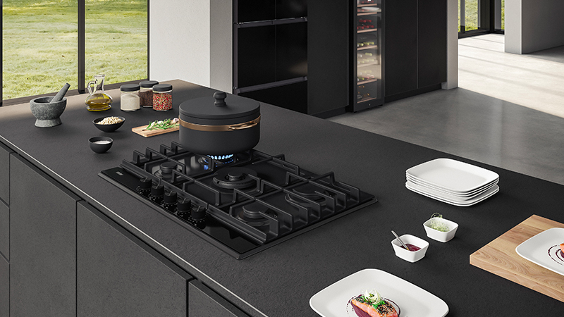 Płyta gazowa Haier HAVG6BF4HB/1 – Wydajność i elegancja w Twojej kuchni