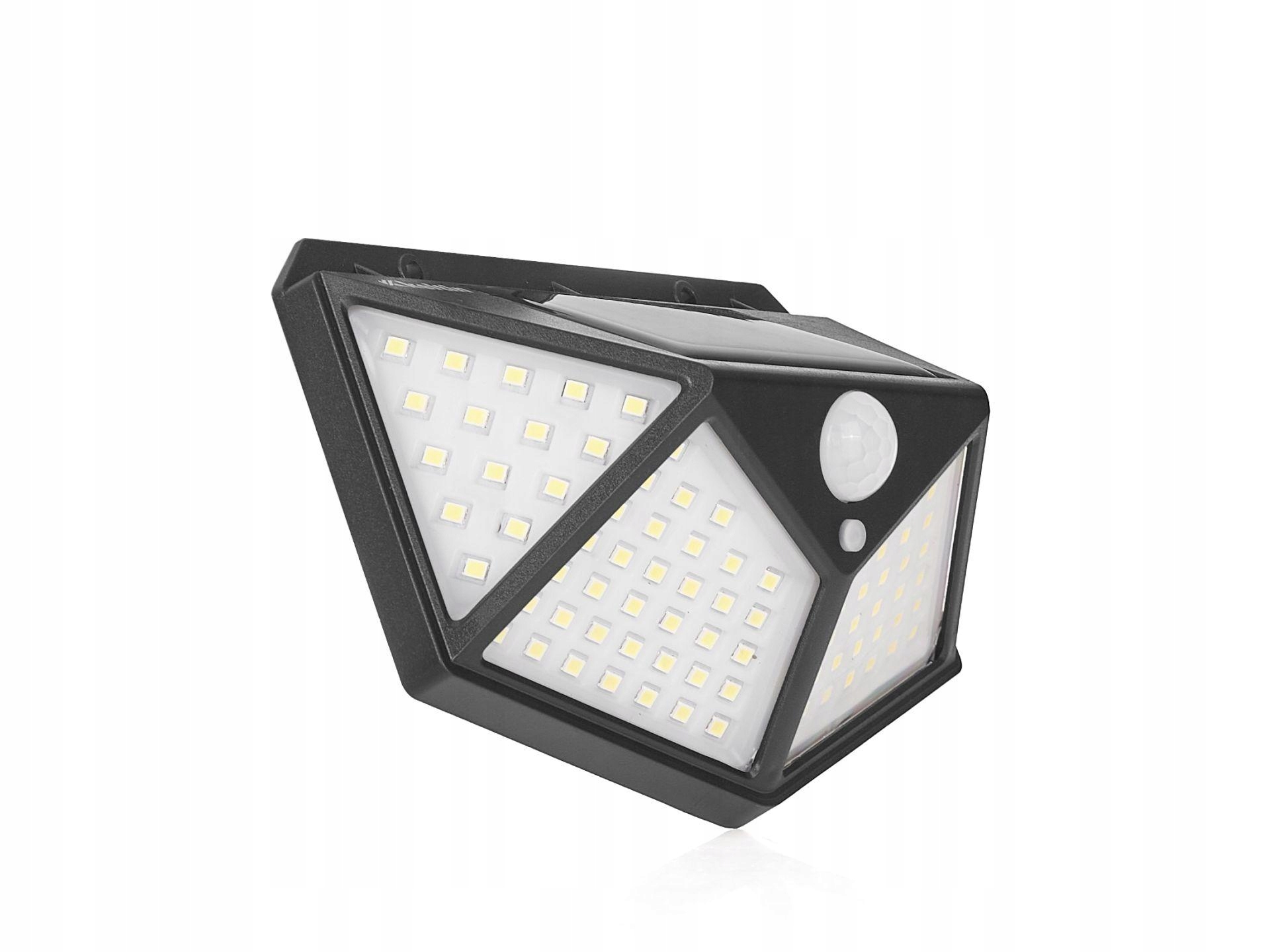 Lampa solarna z czujnikiem zmierzchu i ruchu 50W – Nowoczesne oświetlenie zewnętrzne