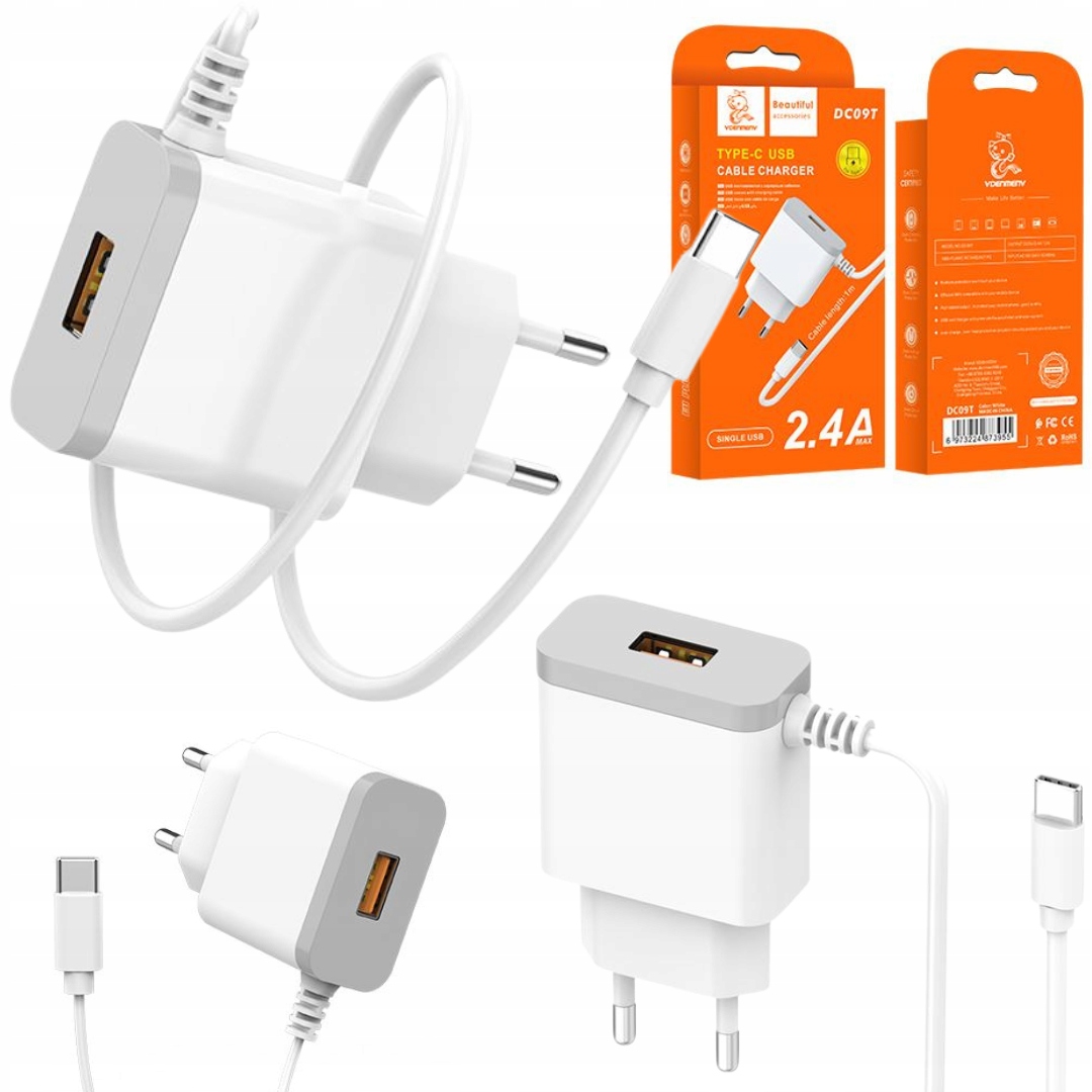 Zestaw ładowarka + kabel USB-C – Wygoda i wydajność w podróży
