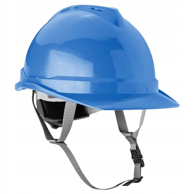 Kask ochronny przemysłowy z paskiem podbródkowym – Niebieski 97-222 marki NEO