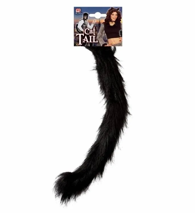 Futrzasty koci ogon na gumce – Stylowy dodatek do każdej imprezy
