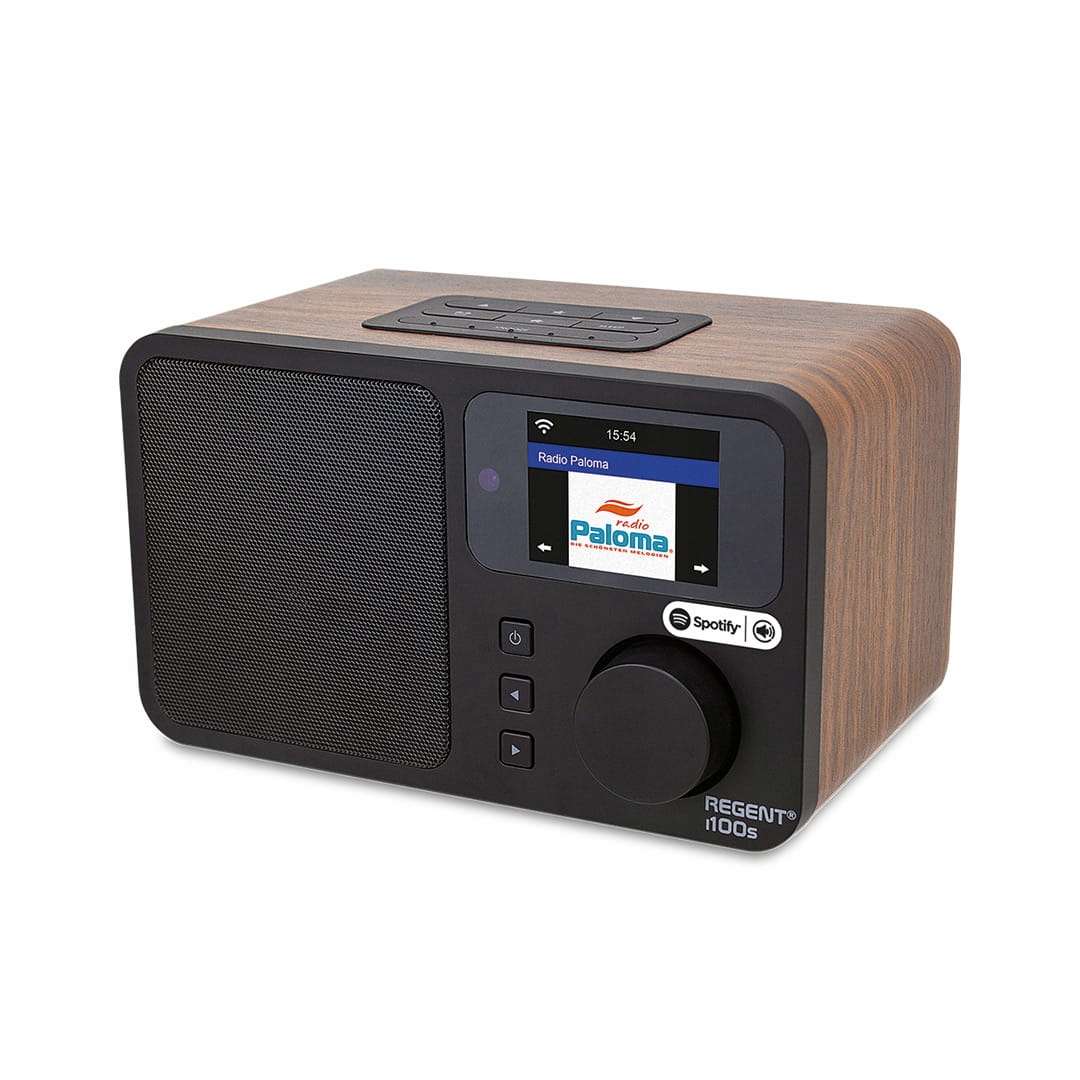 Radio Ferguson Regent i100s Antracyt/Orzech – Nowoczesne radio internetowe