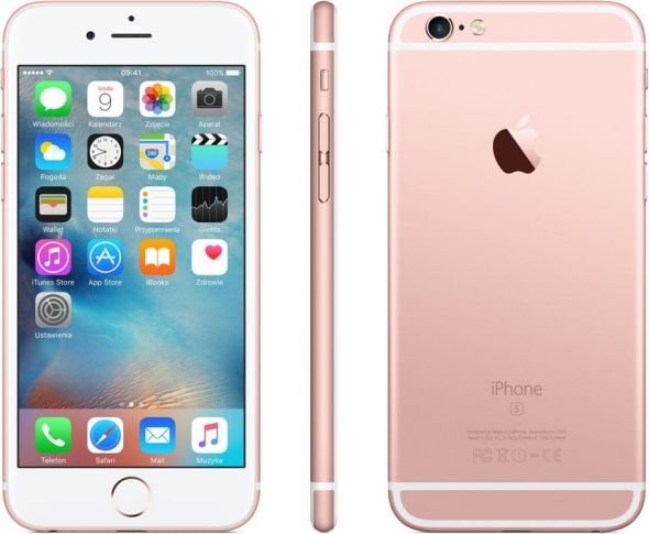 Znalezione obrazy dla zapytania iPhone 6s 16GB Rose Gold