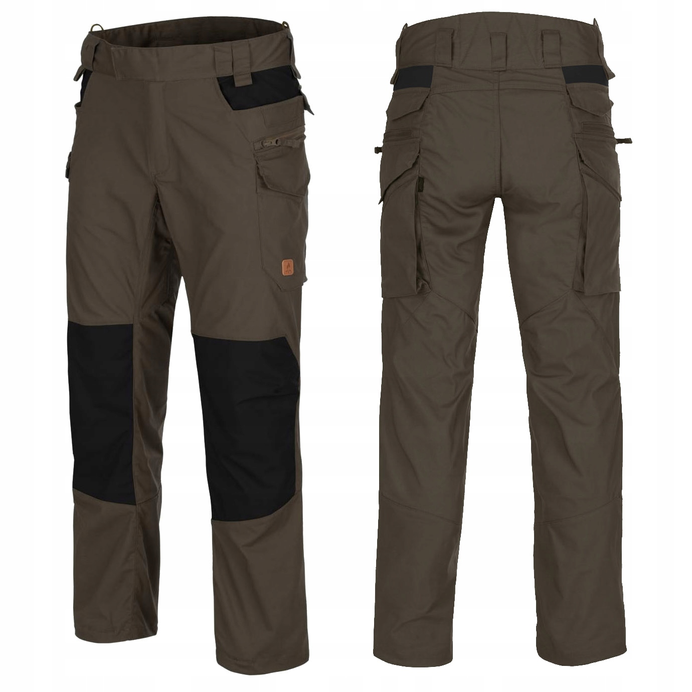 Spodnie PILGRIM - Taiga Green / Black A - L/Long – Idealne do aktywności outdoorowych