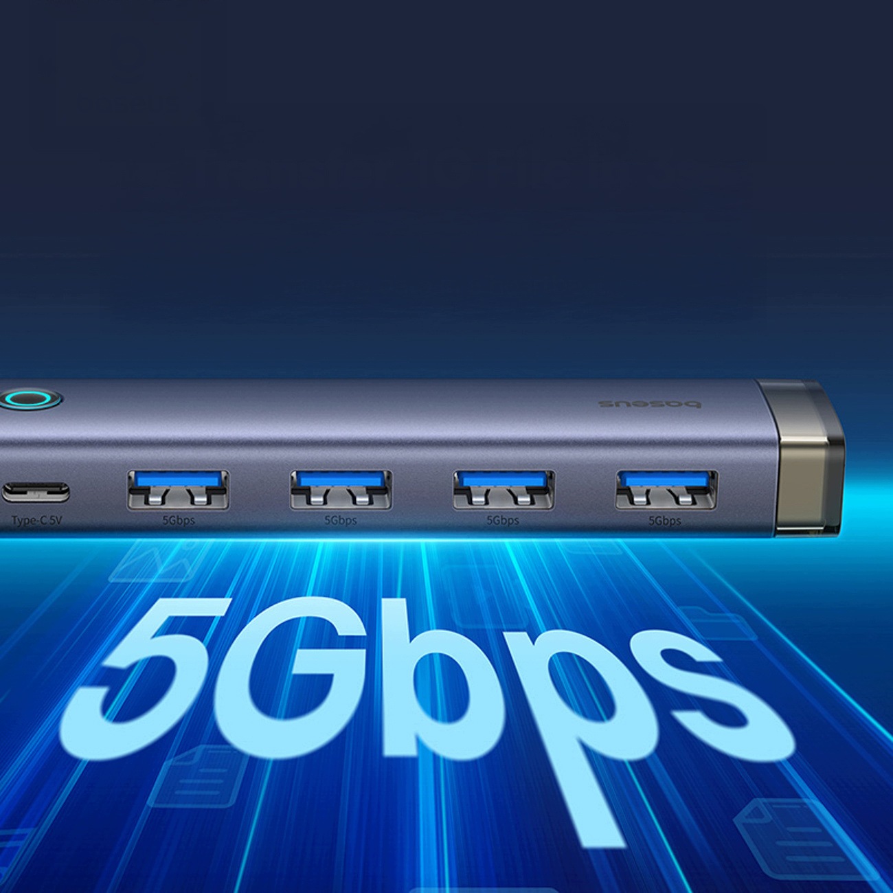 Szybki transfer danych do 5 Gbps – Efektywna praca z plikami