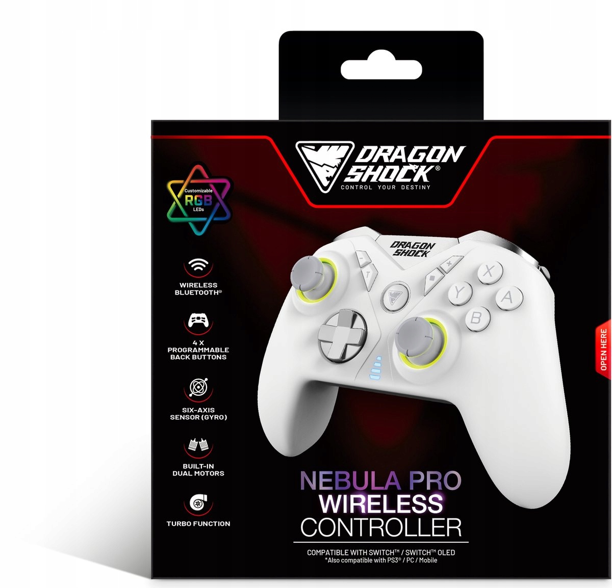 Pad Canyon Dragonshock Controller Nebula Pro Wireless – Idealny kontroler do Nintendo Switch