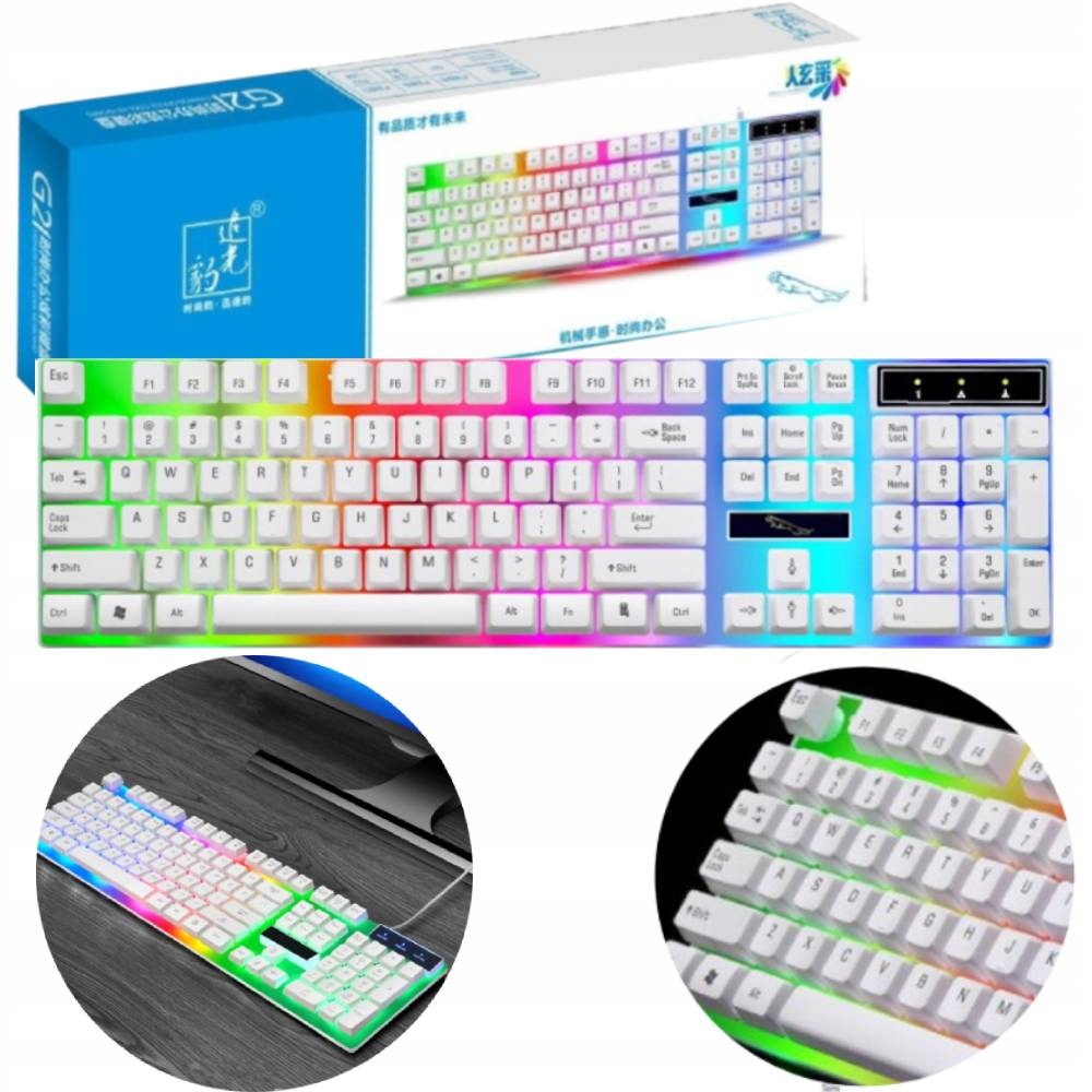 Elegancki design z podświetleniem LED