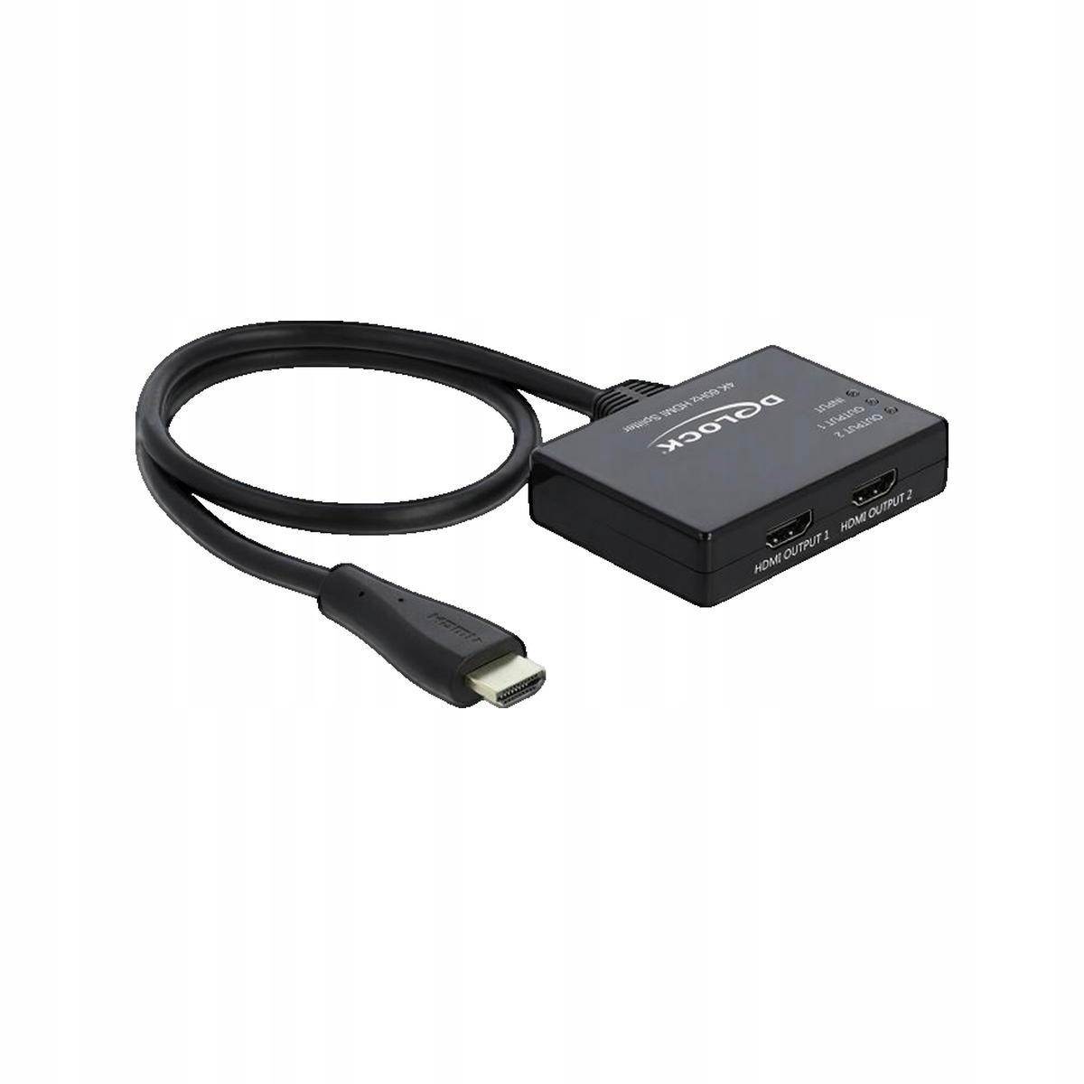 HDMI Splitter 1 x HDMI in > 2 x HDMI out 4K 60 Hz – Idealne rozwiązanie do rozdzielania sygnału