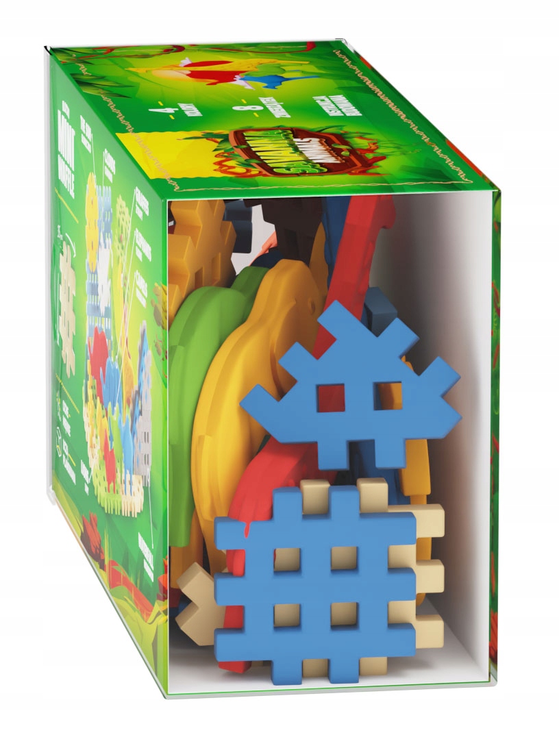 Bezpieczne i elastyczne klocki dla dzieci