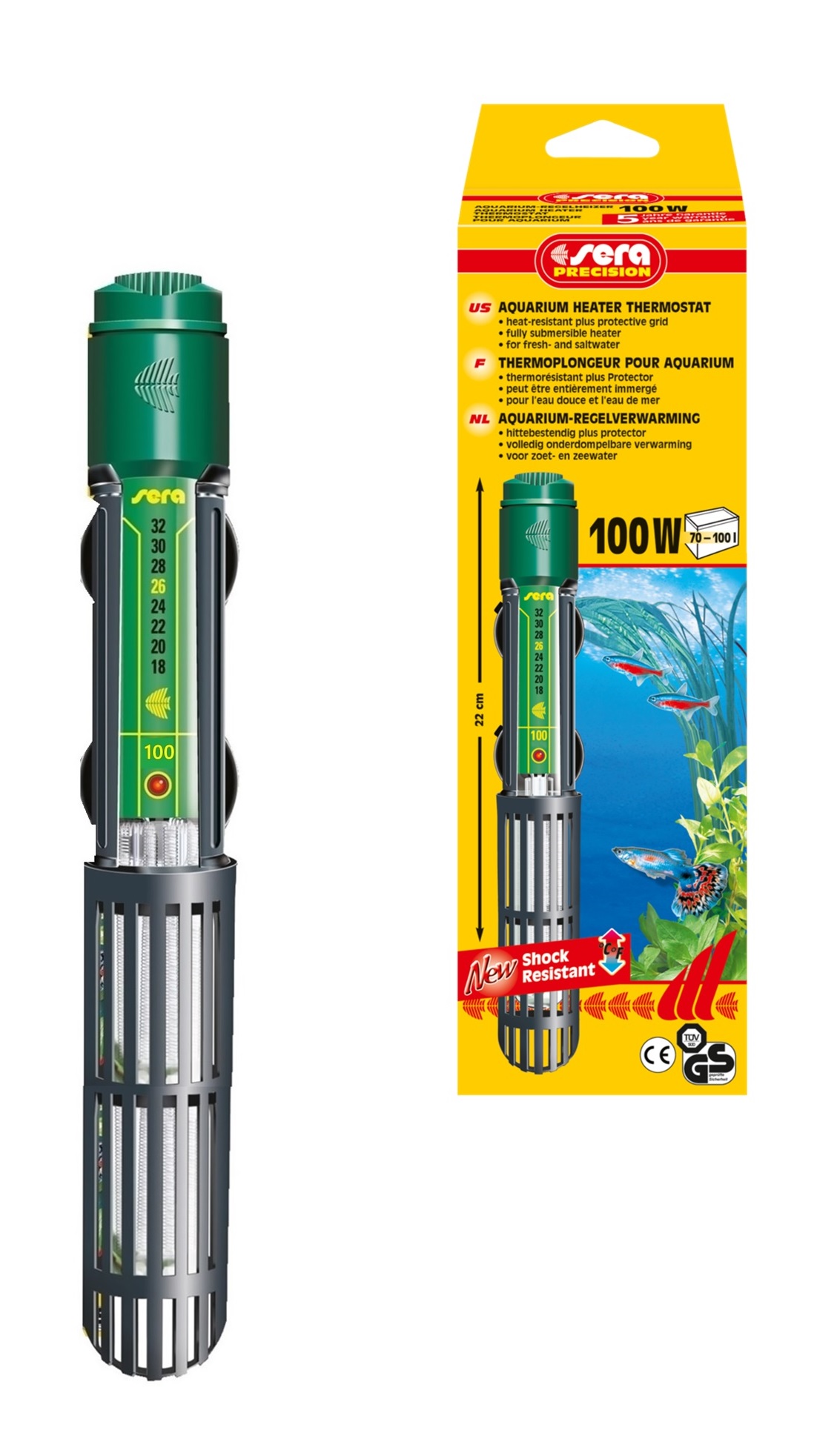 Kompaktowe wymiary – idealne do małych akwariów