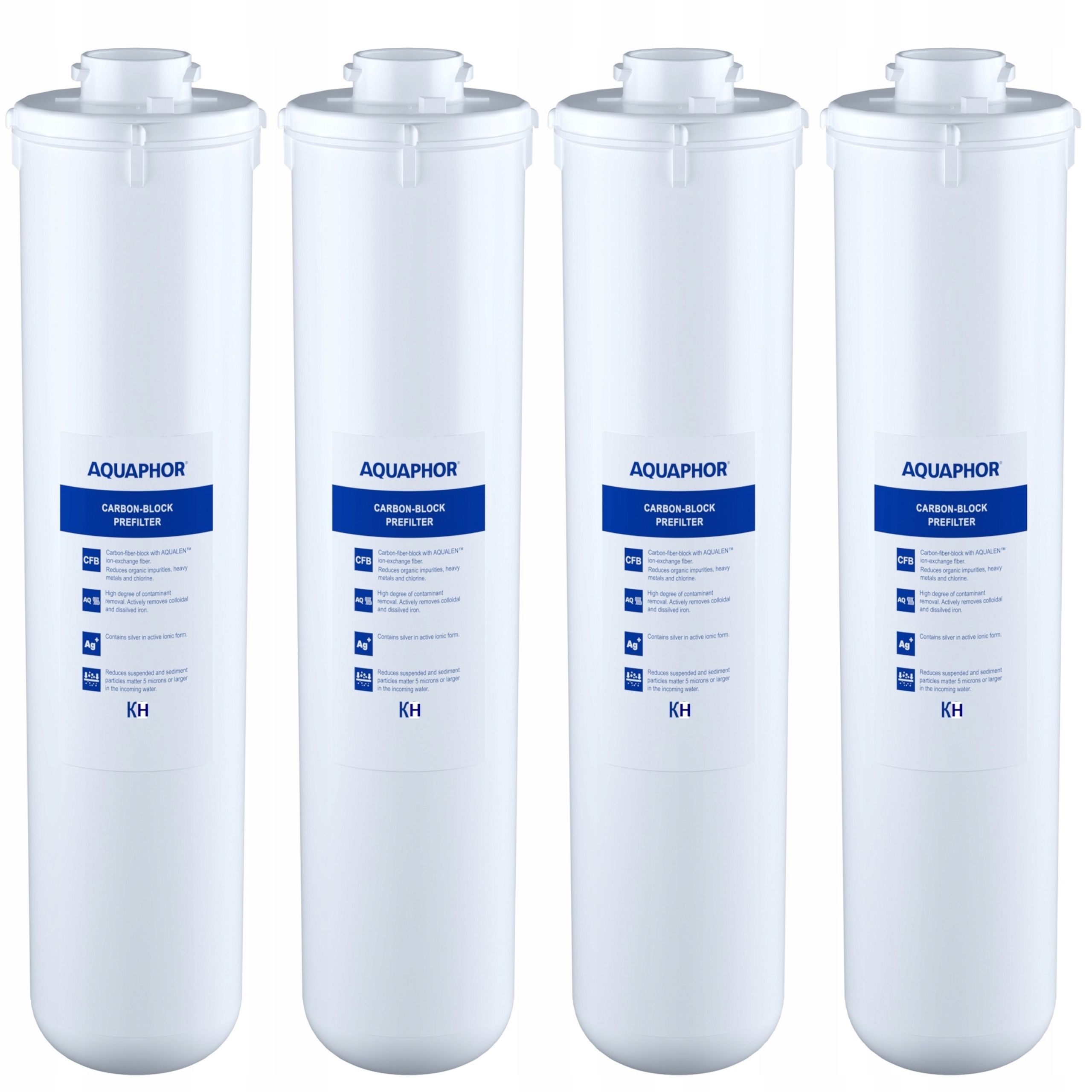 Wkład filtrujący do wody Aquaphor KH – Zestaw 4 szt.