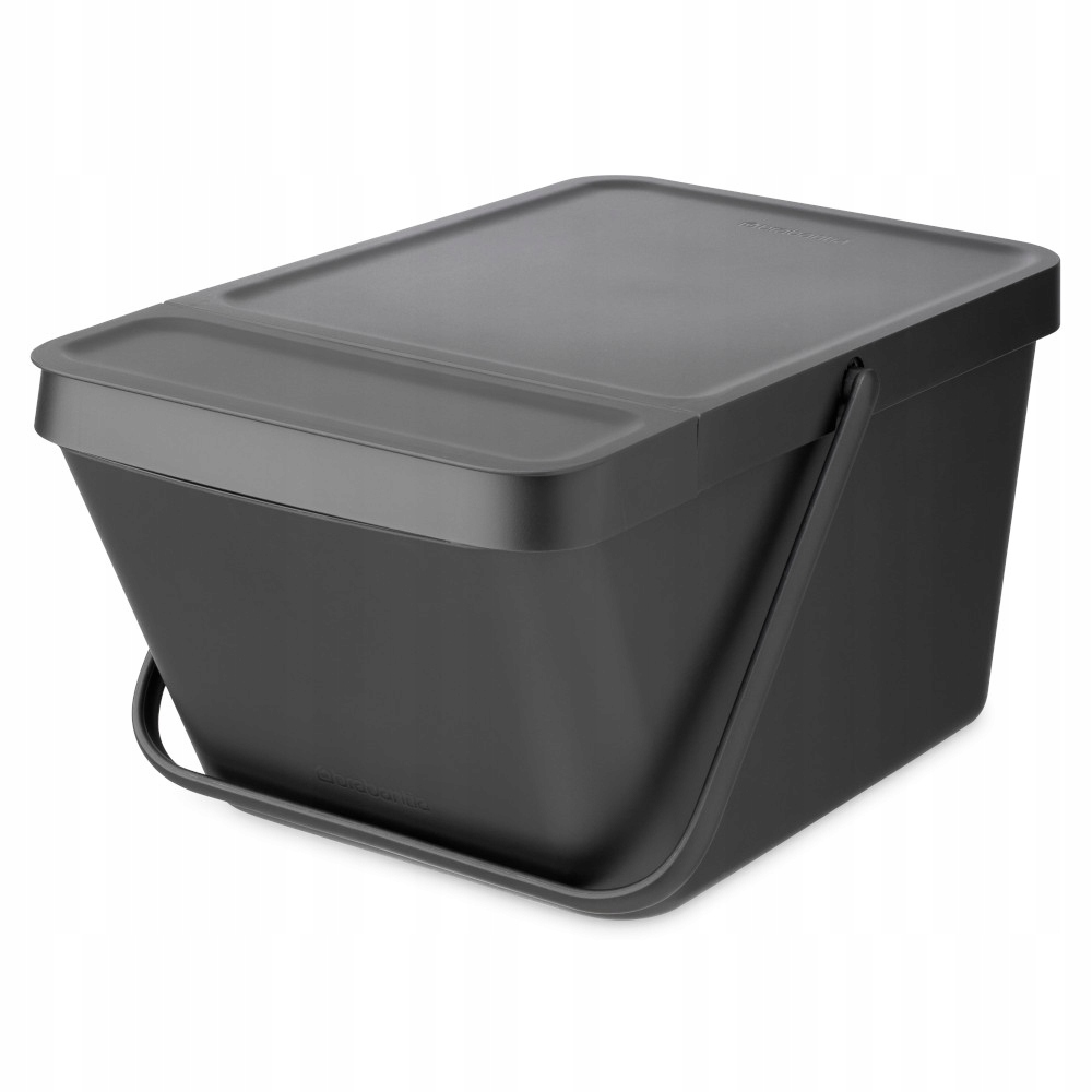 BRABANTIA Sort & Go – Kosz do segregacji odpadów 20L w kolorze szarym