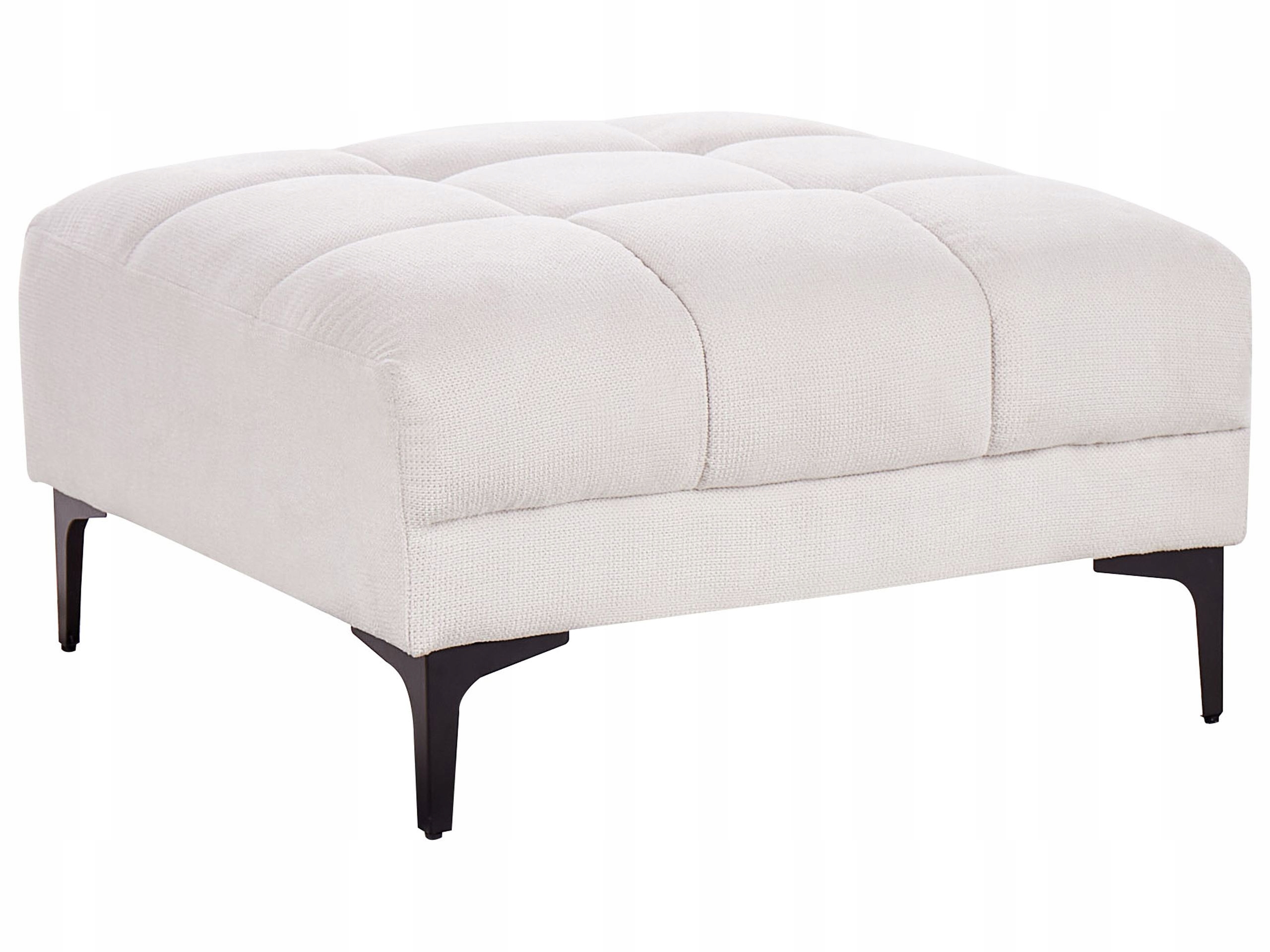 Otomana ALNES Złamana biel – Elegancja i komfort w Twoim wnętrzu