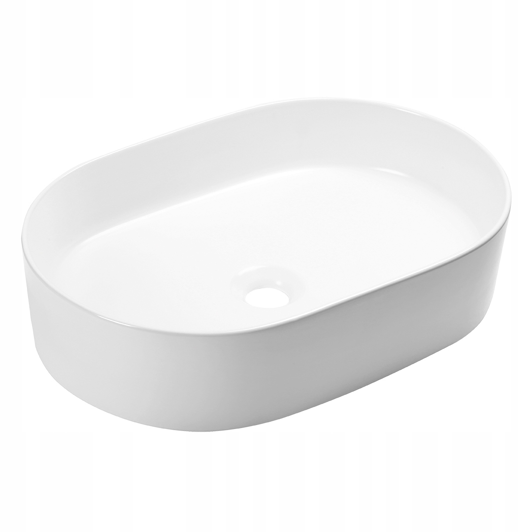 Umywalka ceramiczna nablatowa Laveo Desna VUD_6250 – Elegancja i funkcjonalność w Twojej łazience