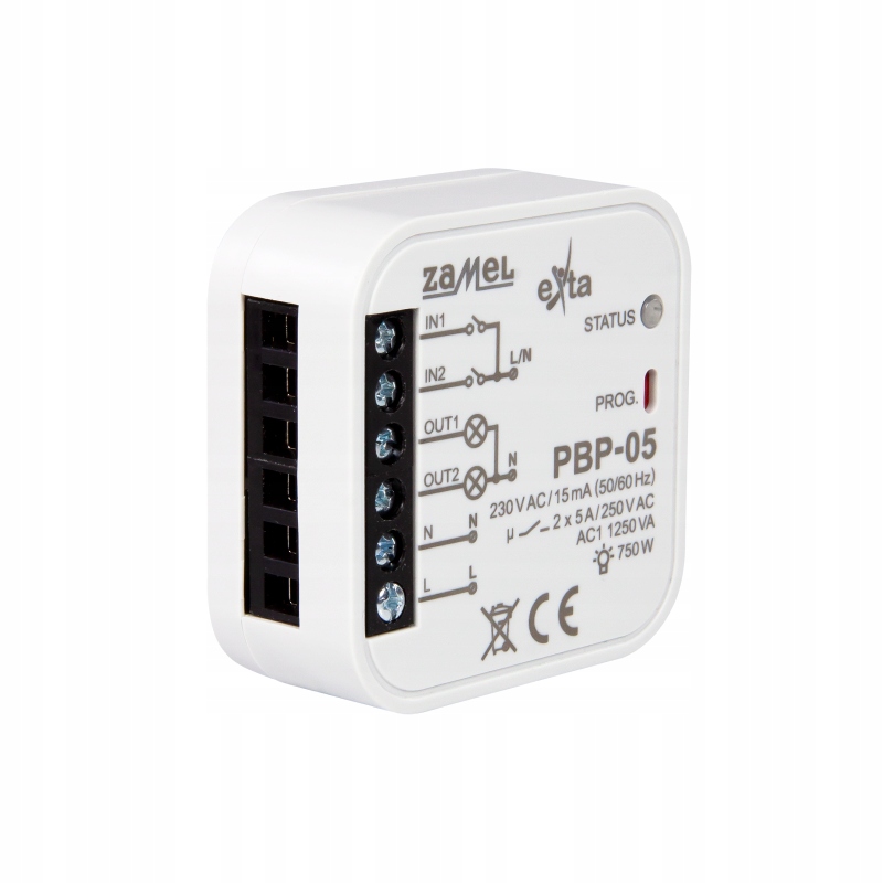 Współpraca z przyciskami podświetlanymi