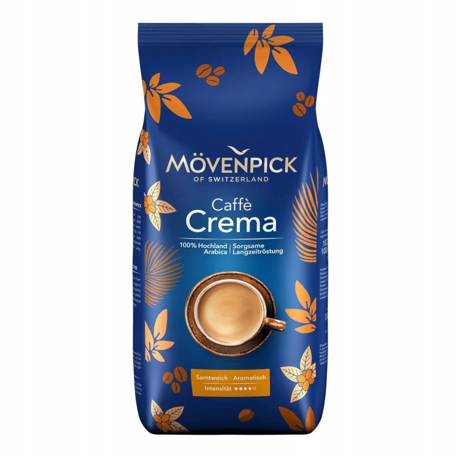 Movenpick Caffe Crema 1 kg – Wyjątkowa kawa ziarnista