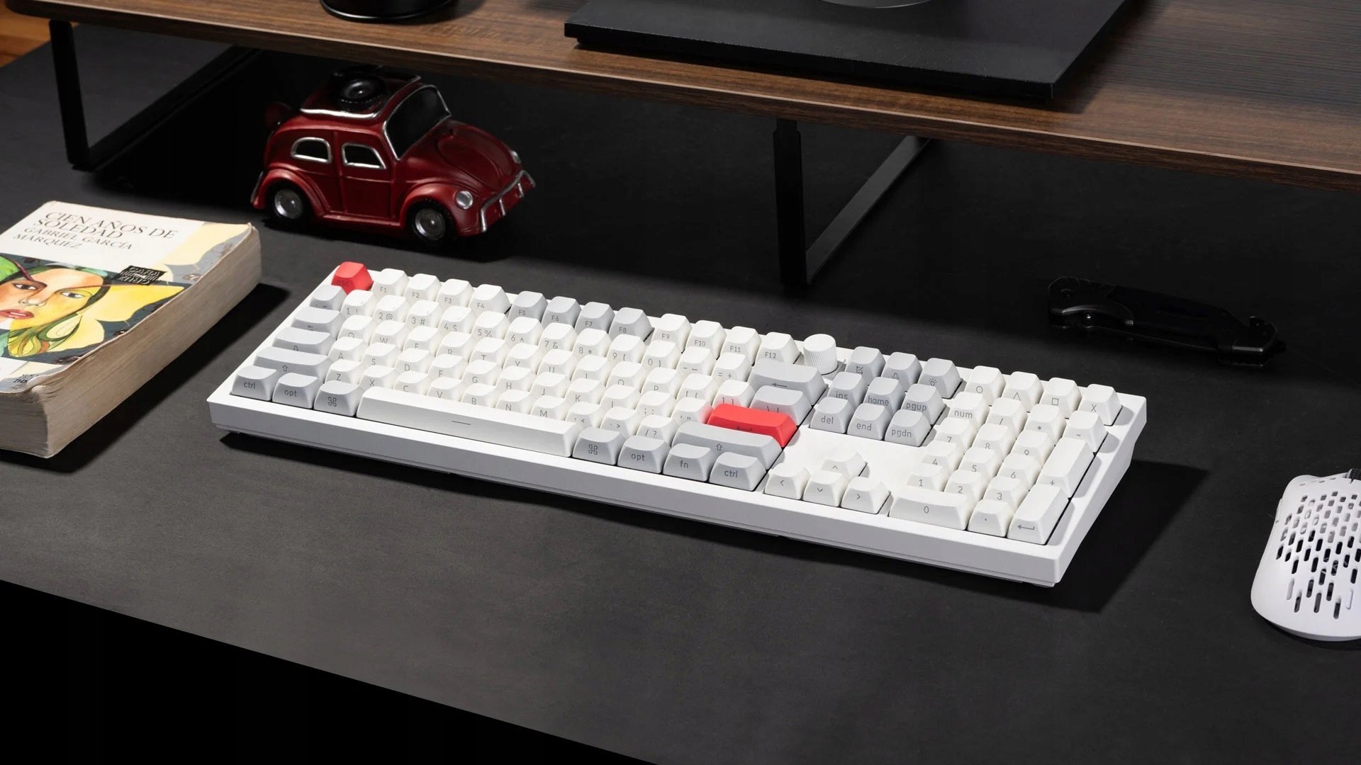 Ergonomiczne klawisze z podświetleniem RGB