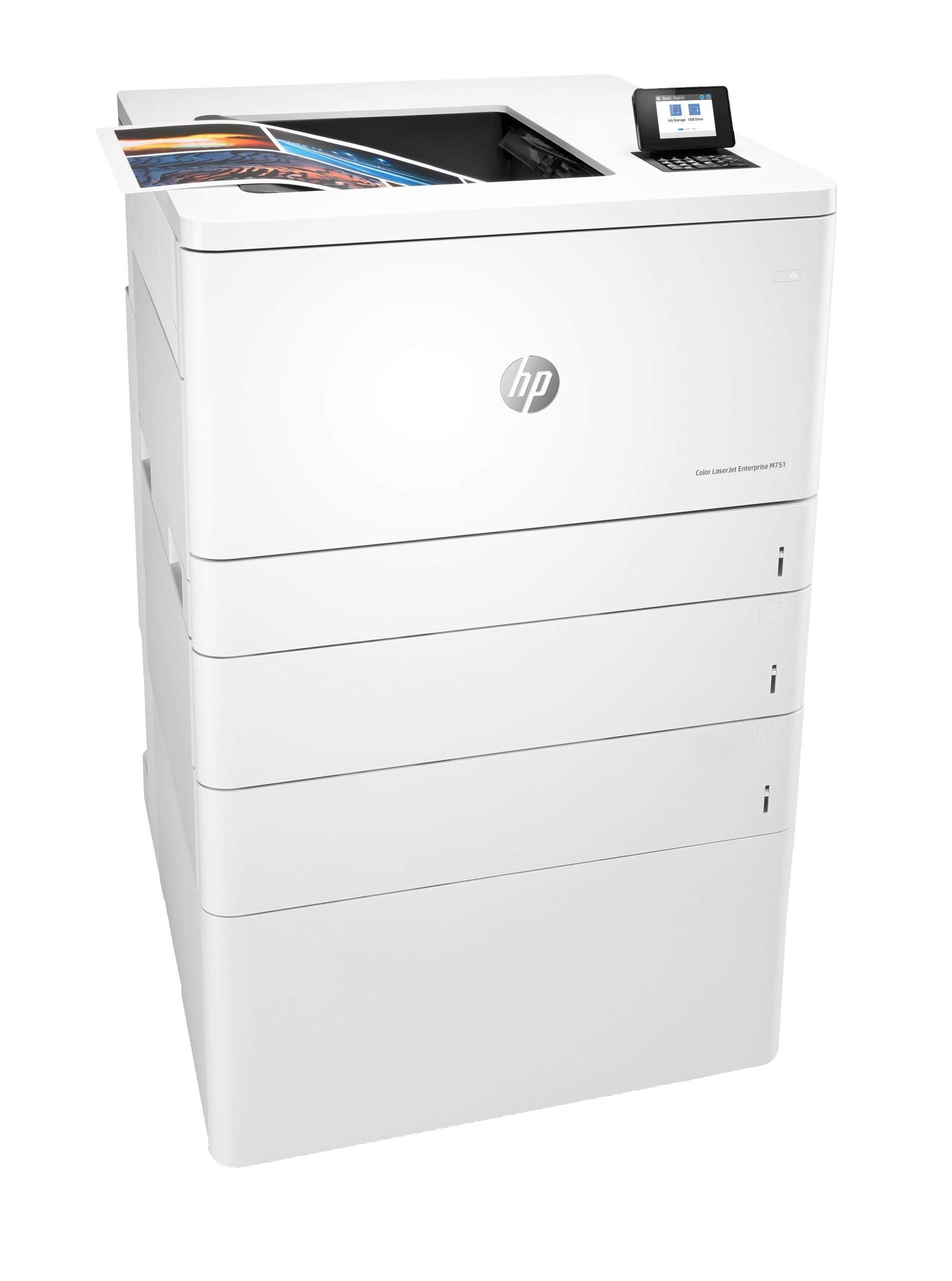Drukarka kolorowa HP Color LaserJet Enterprise M751DN – Wydajność i jakość w biurze