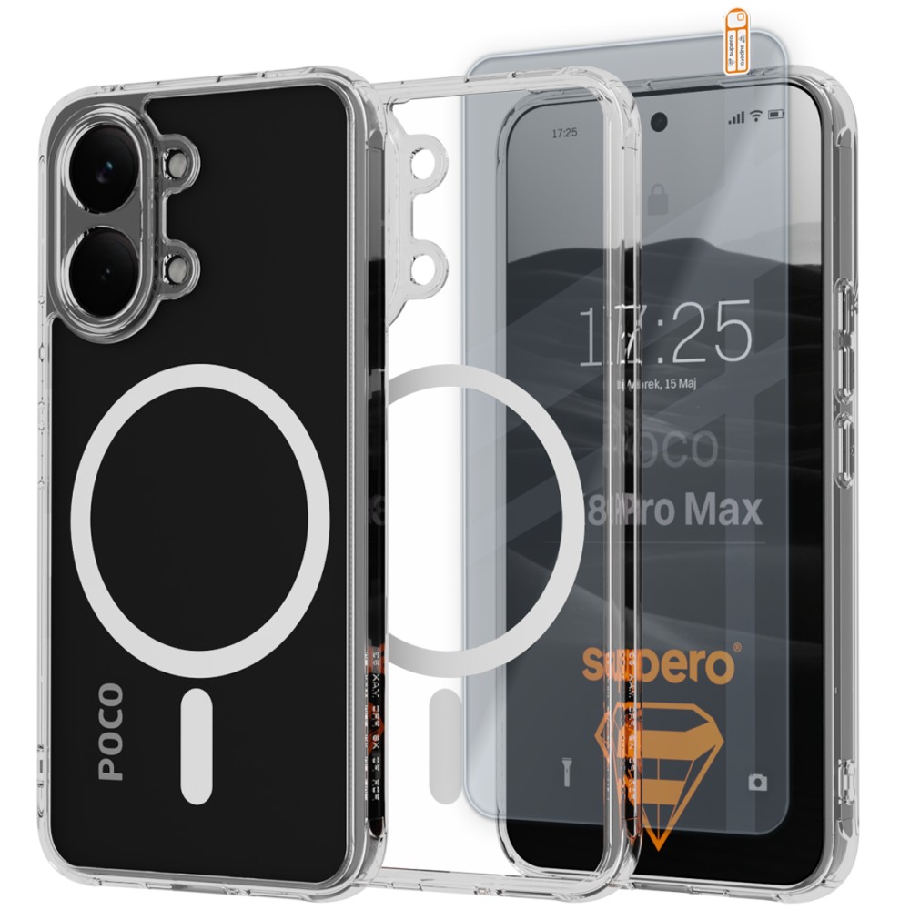 Etui SUPERO MagSafe do Poco X8 Pro Max – Ochrona i styl w jednym