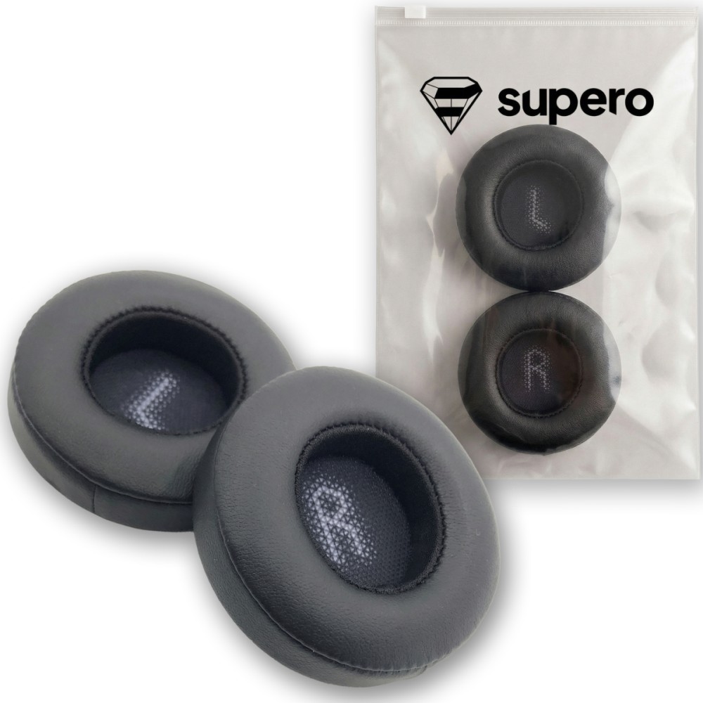 Nauszniki skórzane SUPERO do JBL Tune 500 / Tune 600 / E35 / T450 / T460 / T500 / T600 – Komfort i jakość dźwięku
