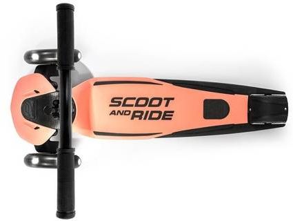SCOOTANDRID Highwaykick 5 LED hulajnoga 5+ lat Peach SCOOTANDRID Highwaykick 5 LED hulajnoga 5+ lat Peach