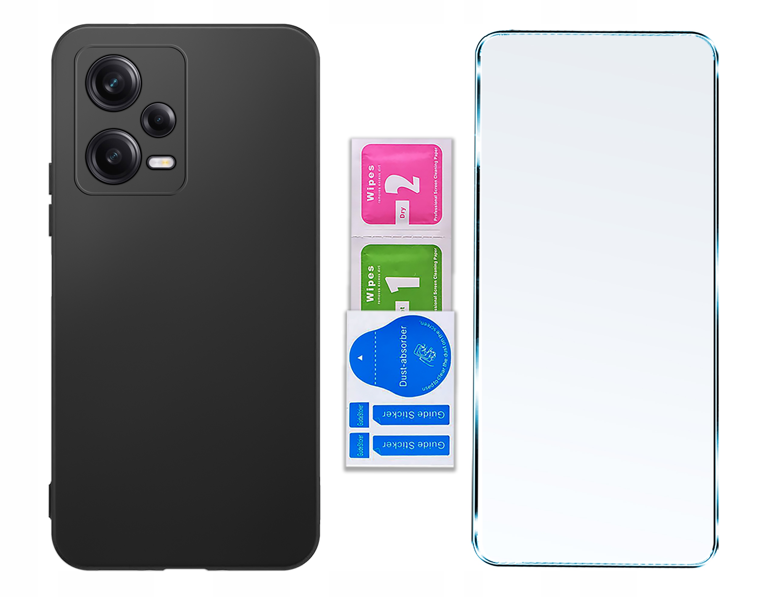 Zestaw akcesoriów – Szkło hartowane 9H i ściereczki do czyszczenia