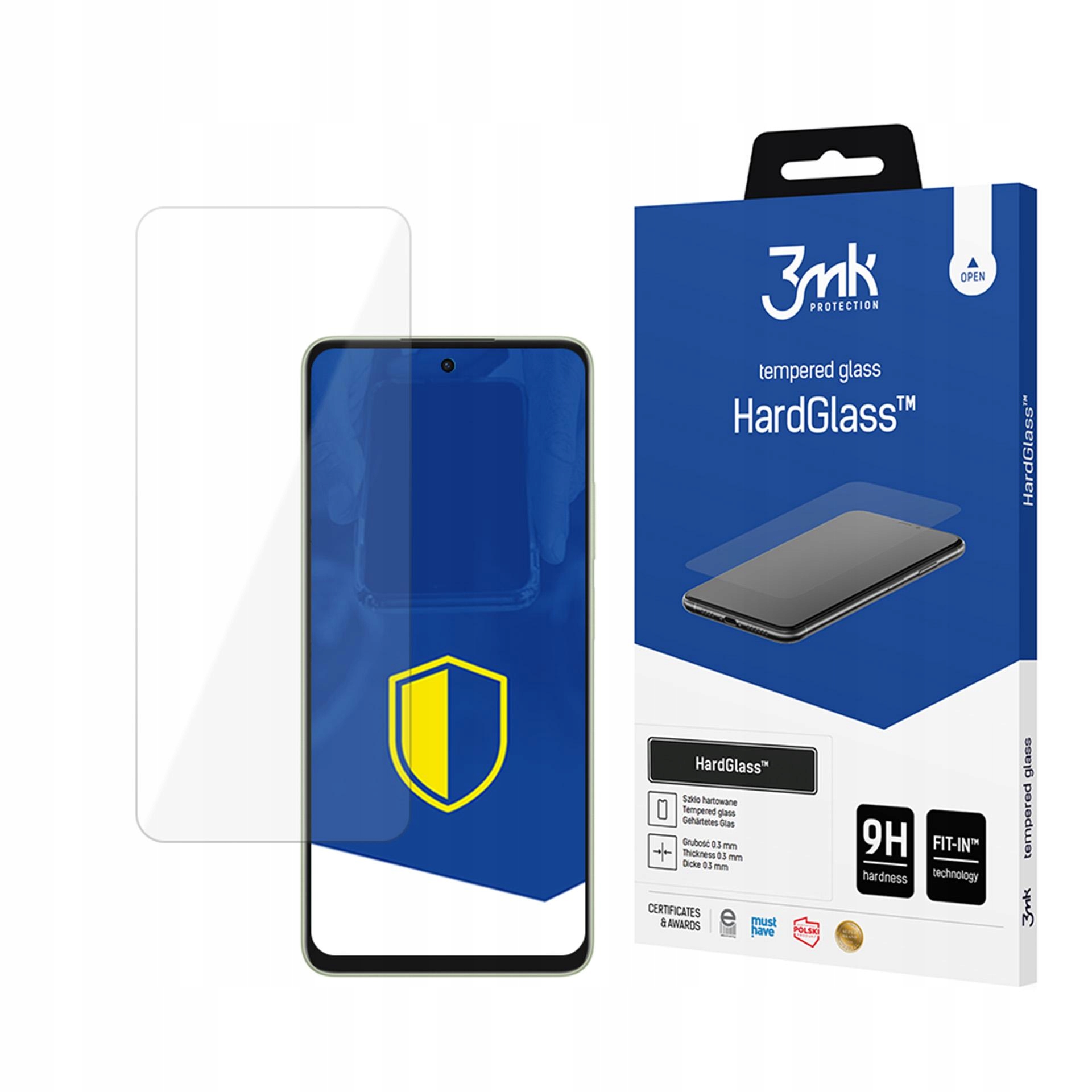 Oppo A5 Pro 5G – Szkło hartowane 3mk HardGlass dla maksymalnej ochrony